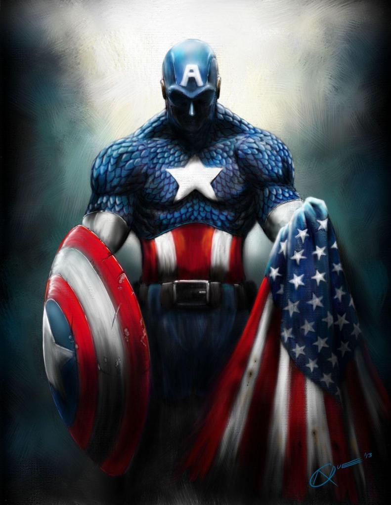 Captain America Gods Avenger Africa Boy